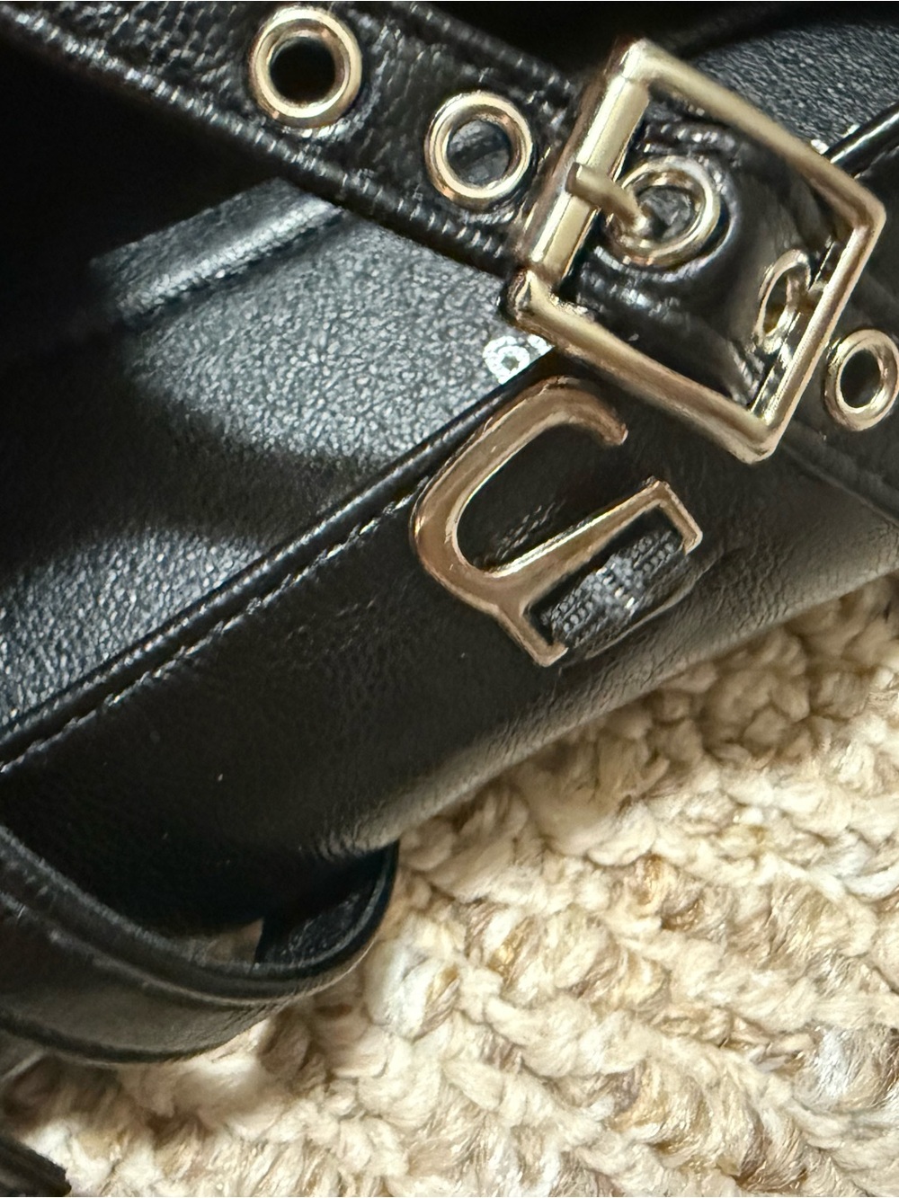 Black Strappy Ballet Flats (brand new) - Picture 2 of 5
